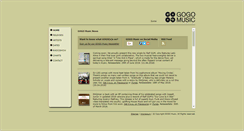 Desktop Screenshot of gogo-music.net