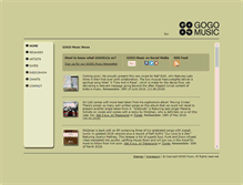 Tablet Screenshot of gogo-music.net